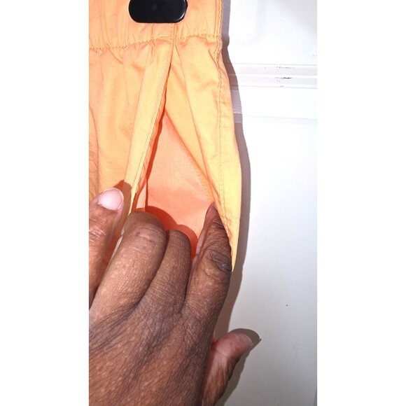 Old Navy Womens Orange Elastic Waist Cotton Shorts S - Picture 4 of 7